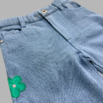 Girl's Denim Blue Pant