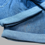 Girls Floral Embroidery Denim Shorts