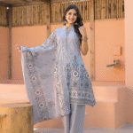 grey suit printed trooking