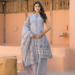 grey suit printed trooking