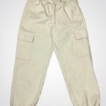 Kids Boy's Off White Cargo Jogger
