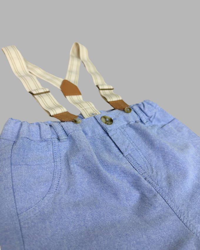 Kids Light Blue Dungree