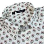 Lemon Yellow Jaipuri Full Sleeve Printed Shirt