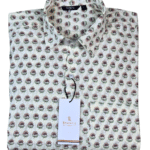 Lemon Yellow Jaipuri Full Sleeve Printed Shirt