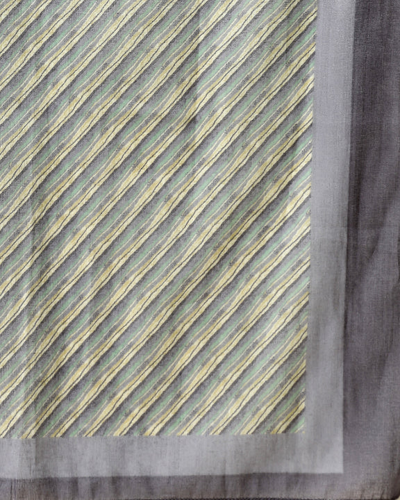 Light Green Straight Fit Suit Mirror Finished By Quasab