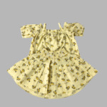 Light Yellow 2 Pcs  Top With Skirt