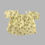 Light Yellow 2 Pcs  Top With Skirt