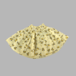 Light Yellow 2 Pcs  Top With Skirt