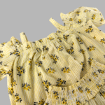 Light Yellow 2 Pcs  Top With Skirt