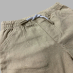 Linen Infant  Cream Shorts