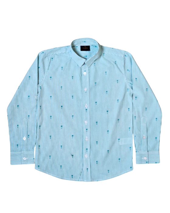 Mint_Green_Full_Sleeves_Shirts_For_Boys_3 Mint Green Full Sleeves Shirts For Boys