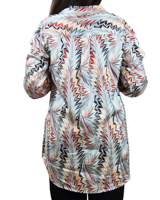 Off White Printed Shirt