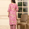 Pink Floral Digital Print 3 Pcs Suit