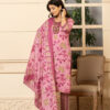 Pink Floral Digital Print 3 Pcs Suit
