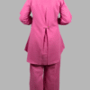 Pink Plain 2 Pcs Co-ord Set