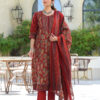 Red Anarkali dress for women