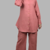 Rose Pink 2 Pcs Co-ord Set