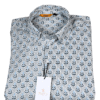 Sky Blue Jaipuri Full Sleeve Printed Shirt for Men