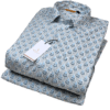 Sky Blue Jaipuri Full Sleeve Printed Shirt for Men