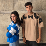 Light Blue Short Sleeve, Oversized T-Shirt