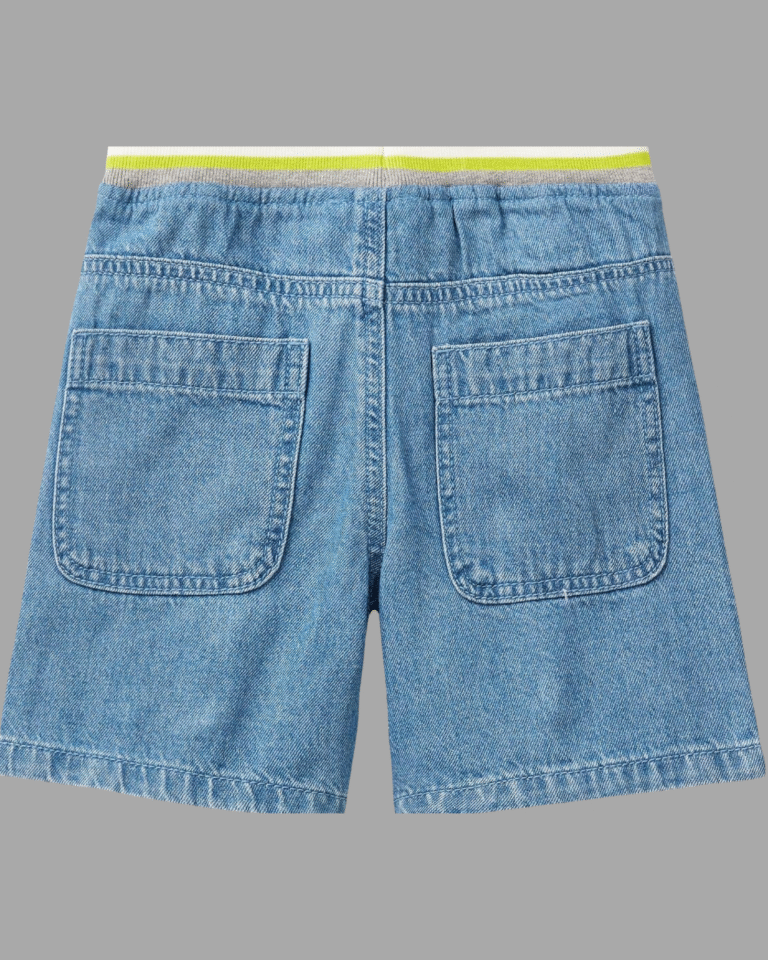 Boy's Light Blue Denim Shorts