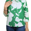White_With_Green_Print_Shirt_2 women white with green print shirt