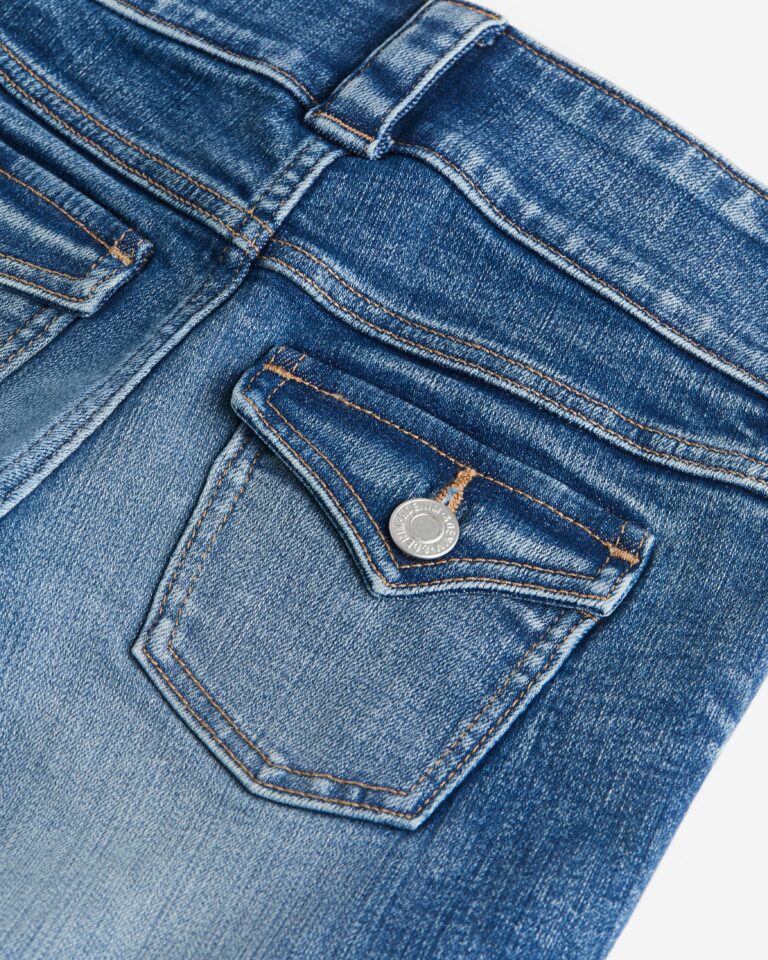 Girl's Bootcut Low Jeans