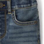 Kid's Dark Blue  Straight Leg Shorts