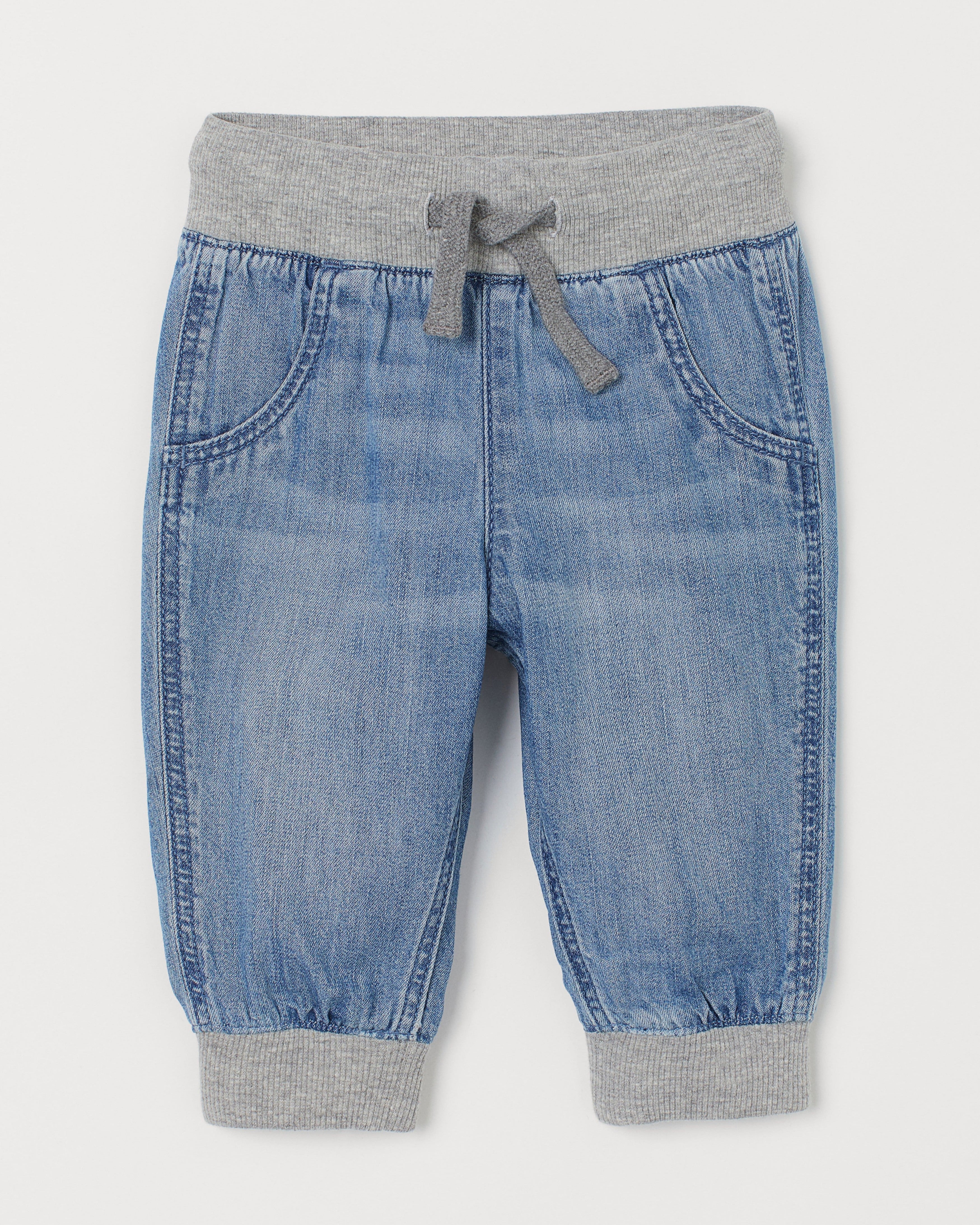 Loose Fit denim joggers