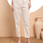 Pink Fusion With White-Tassel Work Malchanderi 3 Pcs Kurta Set